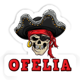 Piratenkopf Sticker Ofelia Image