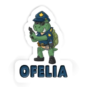 Aufkleber Polizist Ofelia Image