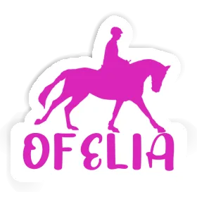 Ofelia Autocollant Cavalière Image