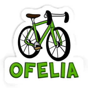 Aufkleber Rennfahrrad Ofelia Image