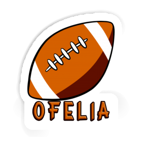 Ofelia Sticker Rugby Image