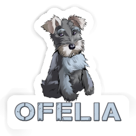 Autocollant Ofelia Schnauzer Image