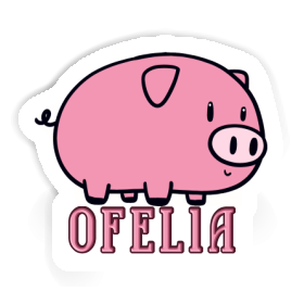 Ofelia Sticker Pig Image