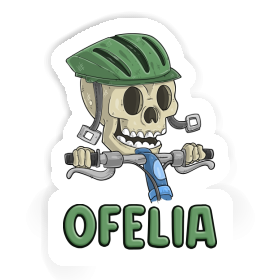 Mountainbiker Aufkleber Ofelia Image