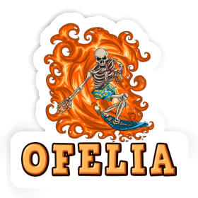 Aufkleber Ofelia Wellenreiter Image