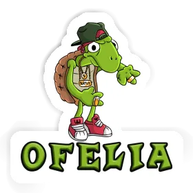 Ofelia Aufkleber Hip Hop Schildkröte Image