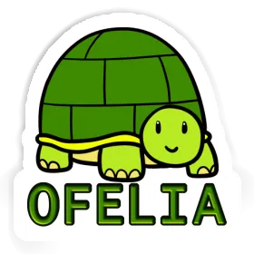 Schildkröte Aufkleber Ofelia Image