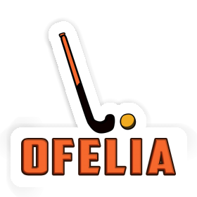 Unihockeyschläger Aufkleber Ofelia Image