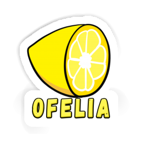 Sticker Ofelia Citron Image