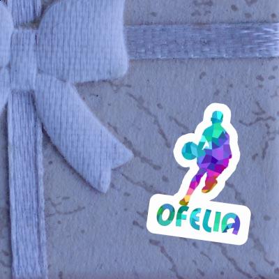 Ofelia Autocollant Joueur de basket-ball Ofelia Autocollant Joueur de basket-ball Image