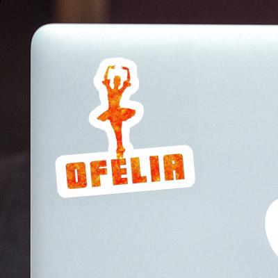 Sticker Ofelia Ballerina Notebook Sticker Ofelia Ballerina Gift package Image