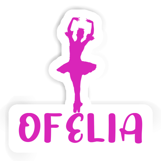 Aufkleber Ofelia Ballerina Aufkleber Ofelia Ballerina Image