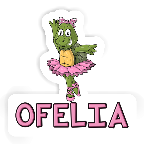 Aufkleber Ballerina Ofelia Notebook Aufkleber Ballerina Ofelia Notebook Image