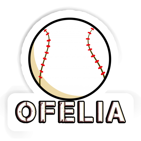 Baseball Aufkleber Ofelia Baseball Aufkleber Ofelia Image