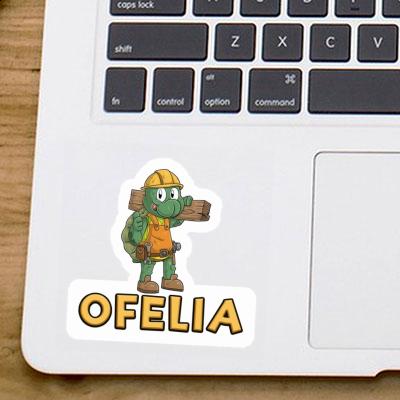 Sticker Bauarbeiter Ofelia Laptop Sticker Bauarbeiter Ofelia Laptop Image