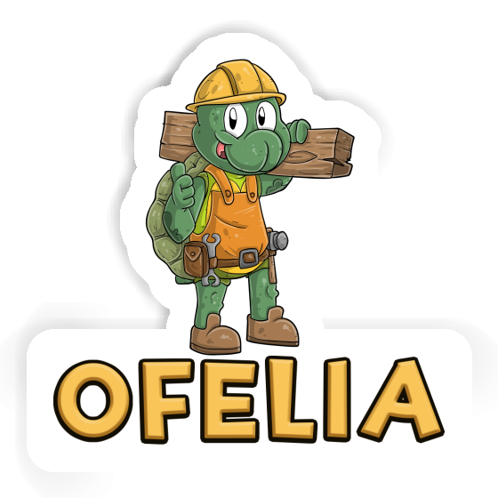 Sticker Bauarbeiter Ofelia Sticker Bauarbeiter Ofelia Image