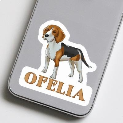 Beagle Sticker Ofelia Notebook Image