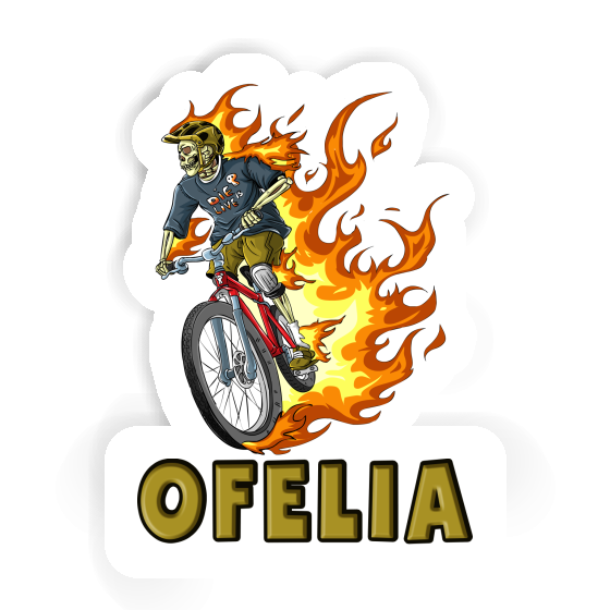 Mountainbiker Sticker Ofelia Laptop Image