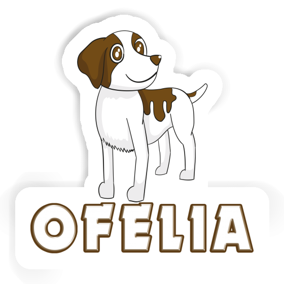 Sticker Ofelia Spaniel Notebook Sticker Ofelia Spaniel Gift package Image