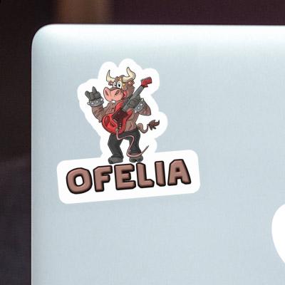 Ofelia Autocollant Guitariste Notebook Ofelia Autocollant Guitariste Notebook Image