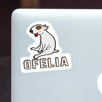 Sticker Ofelia Bull Terrier Notebook Sticker Ofelia Bull Terrier Gift package Image