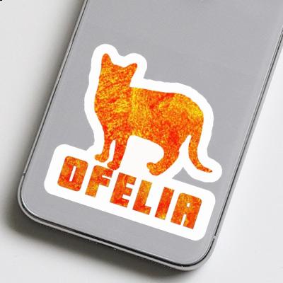 Autocollant Chat Ofelia Notebook Autocollant Chat Ofelia Notebook Image