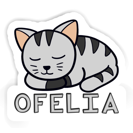 Katze Aufkleber Ofelia Notebook Katze Aufkleber Ofelia Notebook Image