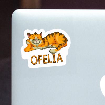 Ofelia Sticker Katze Notebook Image