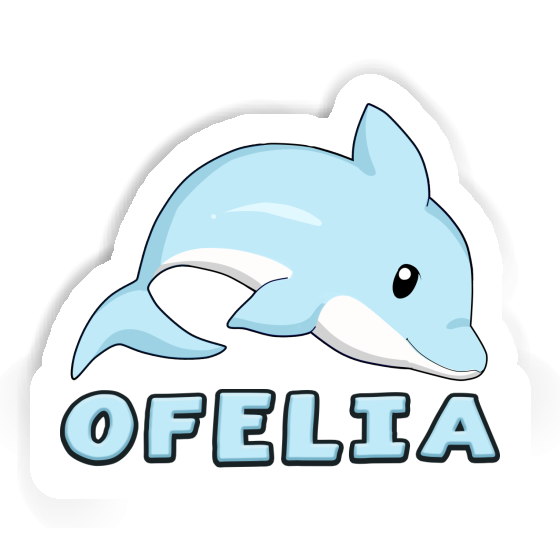 Ofelia Autocollant Dauphin Laptop Image