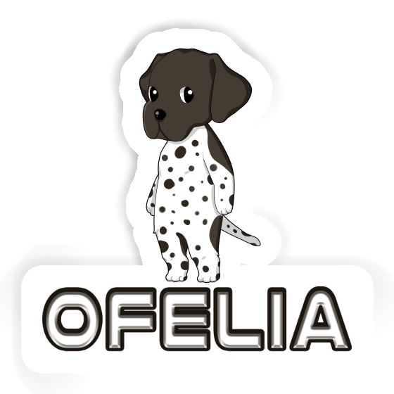 Braque Allemand Autocollant Ofelia Laptop Image