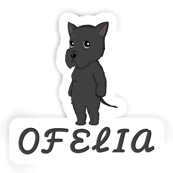 Sticker Ofelia Riesenschnauzer Gift package Image