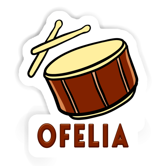 Ofelia Autocollant Tambour Laptop Ofelia Autocollant Tambour Laptop Image