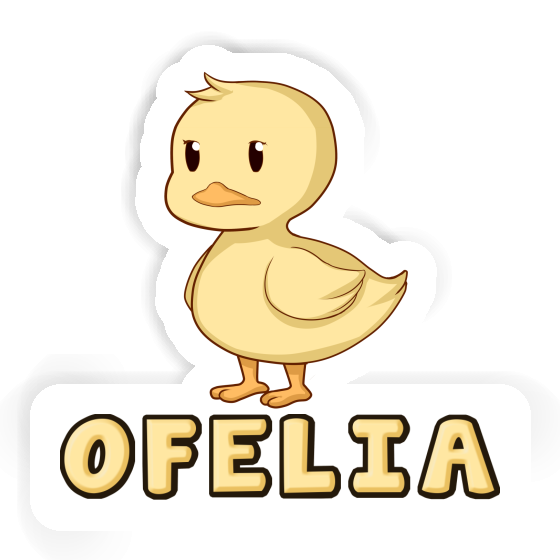 Sticker Duck Ofelia Laptop Image
