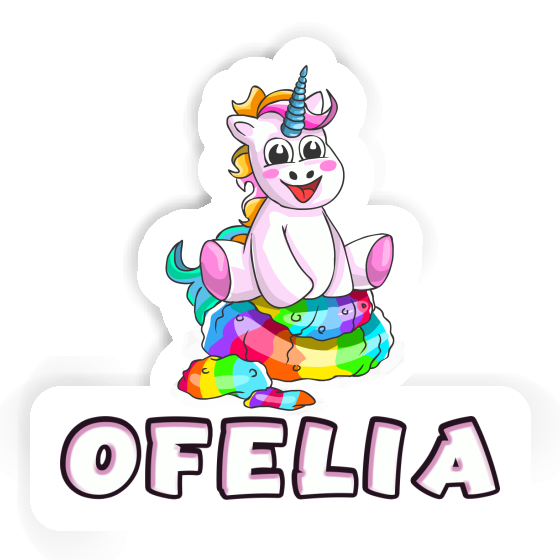 Ofelia Sticker Baby Unicorn Gift package Image