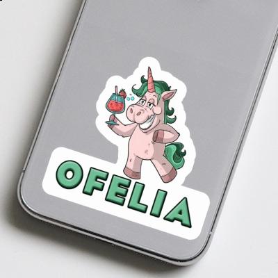 Aufkleber Ofelia Party-Einhorn Gift package Image