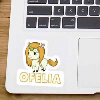 Autocollant Ofelia Licorne Laptop Autocollant Ofelia Licorne Laptop Image