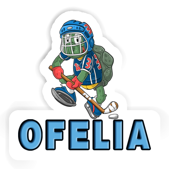 Ofelia Aufkleber Eishockeyspieler Gift package Image