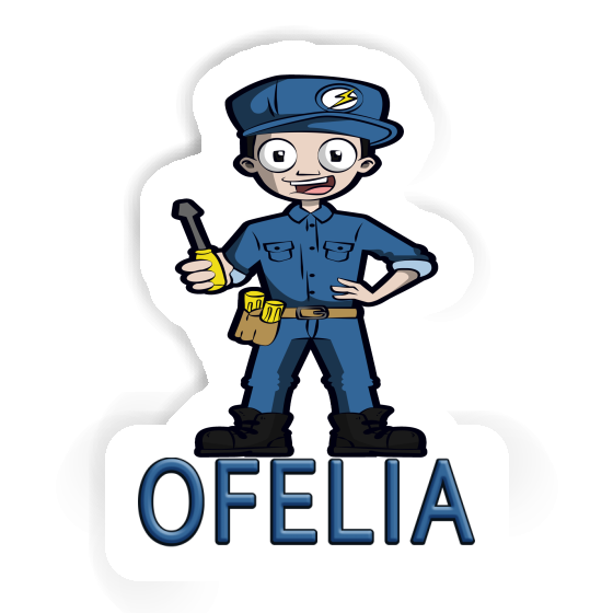 Aufkleber Elektriker Ofelia Aufkleber Elektriker Ofelia Image