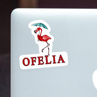 Ofelia Autocollant Flamant Image