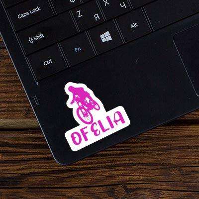 Sticker Freeride Biker Ofelia Image