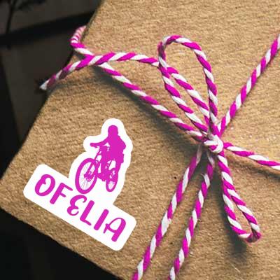 Sticker Freeride Biker Ofelia Notebook Image