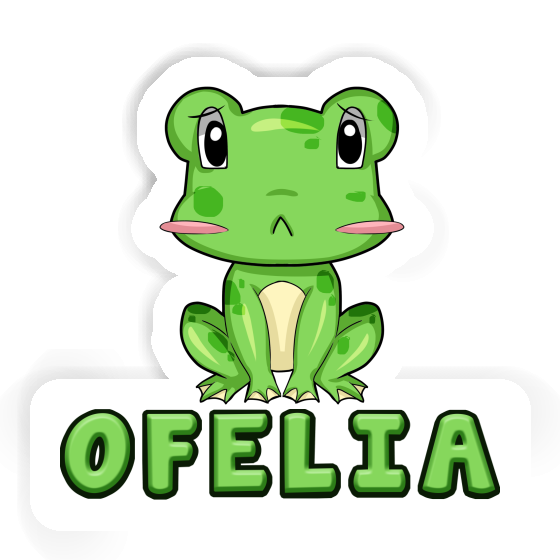 Ofelia Autocollant Grenouille Notebook Ofelia Autocollant Grenouille Gift package Image