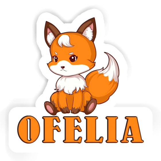 Sticker Fox Ofelia Laptop Sticker Fox Ofelia Laptop Image