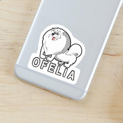Spitz allemand Autocollant Ofelia Spitz allemand Autocollant Ofelia Image