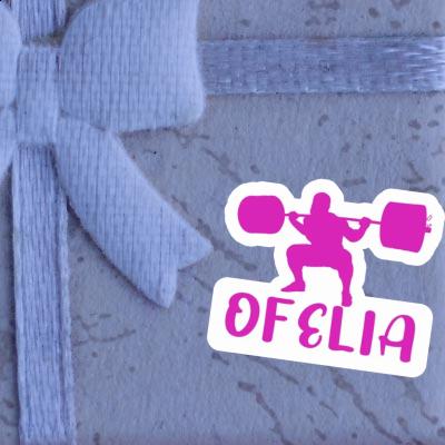 Weightlifter Sticker Ofelia Notebook Image