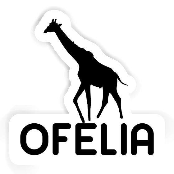 Ofelia Autocollant Girafe Notebook Ofelia Autocollant Girafe Gift package Image
