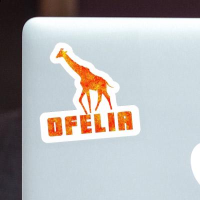 Ofelia Sticker Giraffe Notebook Ofelia Sticker Giraffe Gift package Image