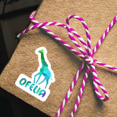 Autocollant Ofelia Girafe Notebook Autocollant Ofelia Girafe Notebook Image