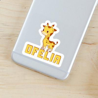 Autocollant Girafe Ofelia Notebook Autocollant Girafe Ofelia Gift package Image