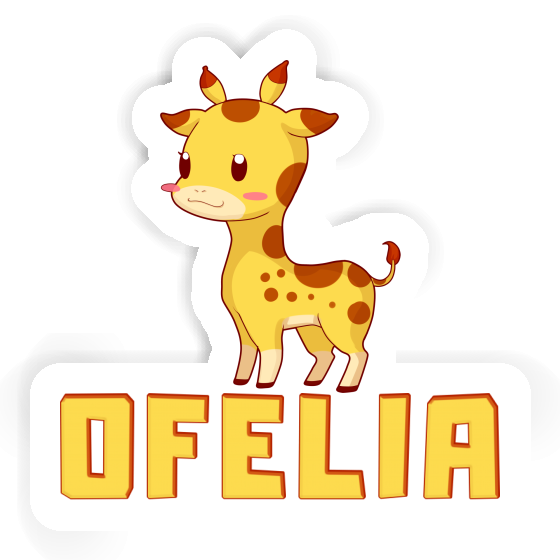 Ofelia Aufkleber Giraffe Laptop Image